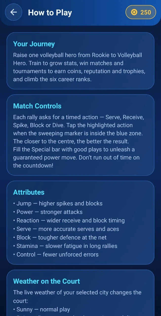 Volleyball Hero screenshot